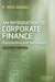An Introduction to Corporate Finance: Transactions and Techniques by Ross Geddes
