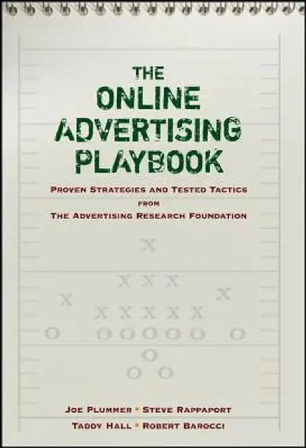 The Online Advertising Playbook: Proven Strategies and Tested Tactics from the Advertising Research Foundation by Joe Plummer