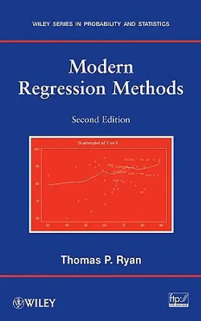 Modern Regression Methods by Thomas P. Ryan