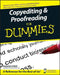 Copyediting and Proofreading for Dummies by Suzanne Gilad