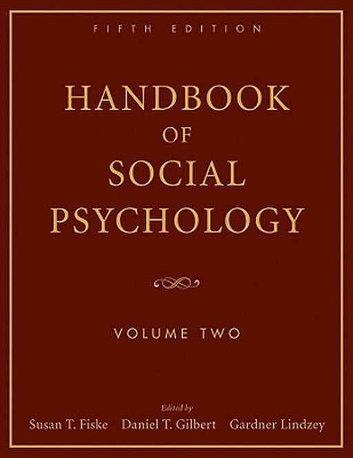 Handbook of Social Psychology by Susan T. Fiske