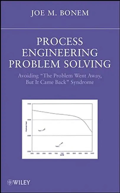 Process Engineering Problem Solving: Avoiding "The Problem Went Away, But It Came Back" Syndrome by Joseph M. Bonem