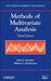 Methods of Multivariate Analysis by Alvin C. Rencher