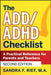 The Add / ADHD Checklist: A Practical Reference for Parents and Teachers by Sandra F. Rief