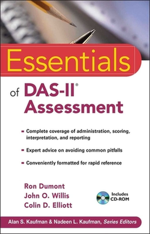 Essentials of Das-II Assessment [With CDROM] by Ron Dumont