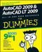 AutoCAD 2009 and AutoCAD LT 2009 All-In-One Desk Reference for Dummies by Lee Ambrosius