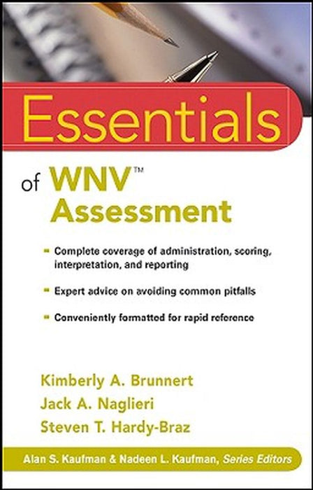 Essentials of Wnv Assessment by Kimberly A. Brunnert