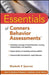 Essentials of Conners Behavior Assessments by Elizabeth P. Sparrow