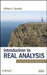 Introduction to Real Analysis: An Educational Approach by William C. Bauldry