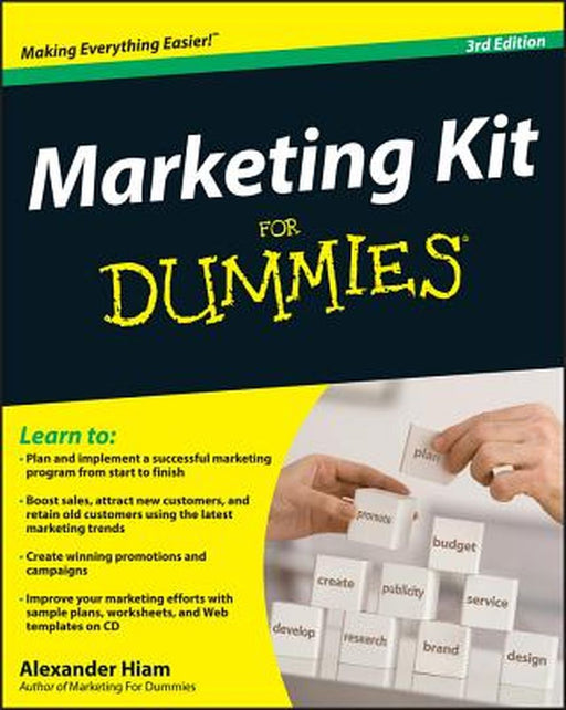 Marketing Kit for Dummies [With CDROM] by Alexander Hiam