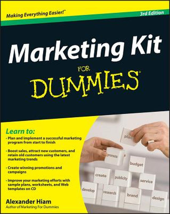 Marketing Kit for Dummies [With CDROM] by Alexander Hiam