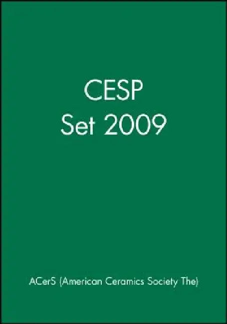 Cesp Set 2009 by Acers (American Ceramics Society The)