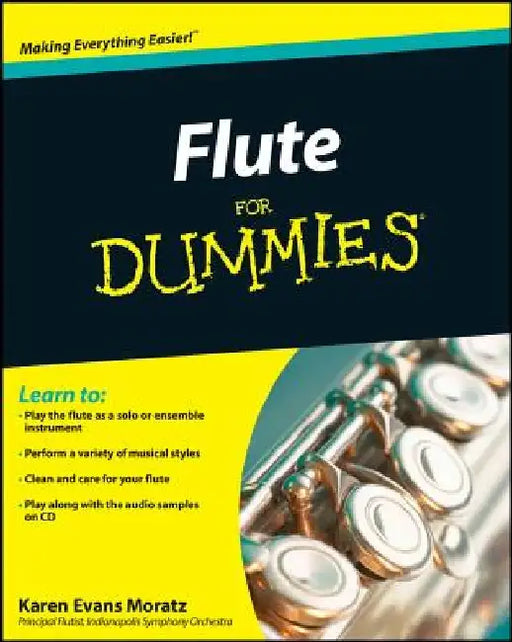 Flute for Dummies [With CD (Audio)] by Karen Evans Moratz