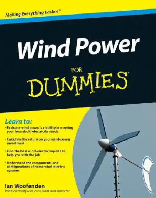 Wind Power for Dummies by Ian Woofenden
