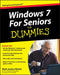 Windows 7 for Seniors for Dummies by Mark Justice Hinton