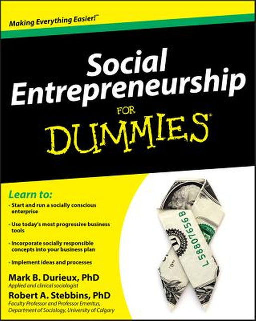 Social Entrepreneurship for Dummies by Mark Durieux