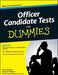 Officer Candidate Tests for Dummies by Jane R. Burstein