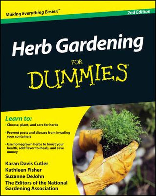 Herb Gardening for Dummies by Karan Davis Cutler
