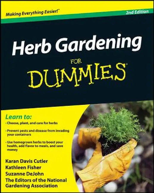 Herb Gardening for Dummies by Karan Davis Cutler