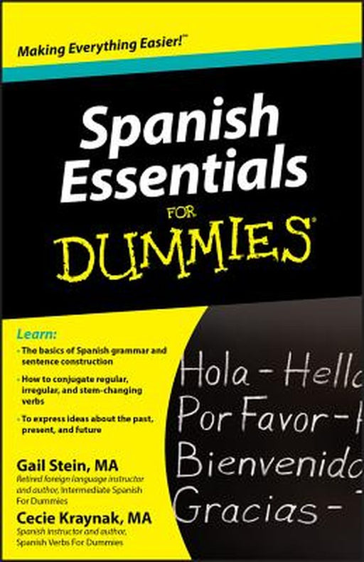 Spanish Essentials for Dummies by Gail Stein