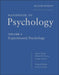Handbook of Psychology, Experimental Psychology by Irving B. Weiner