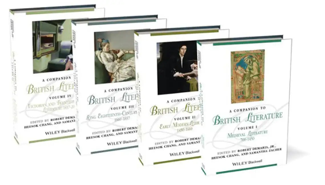 A Companion To British Literature  (MULTI VOL SETS 4 Vols.) by Robert DeMaria, Heesok Chang, Samantha Zacher