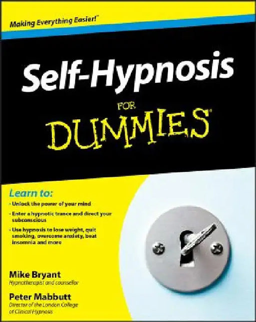 Self-Hypnosis for Dummies [With CD (Audio)] by Mike Bryant