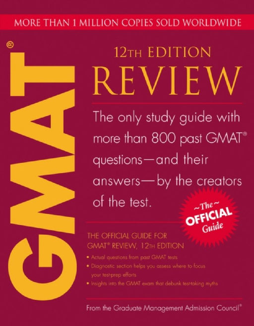 The Official Guide For Gmat Review  by Gmac