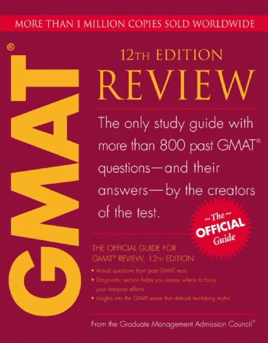 The Official Guide For Gmat Review  by Gmac
