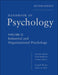 Handbook of Psychology, Industrial and Organizational Psychology by Irving B. Weiner