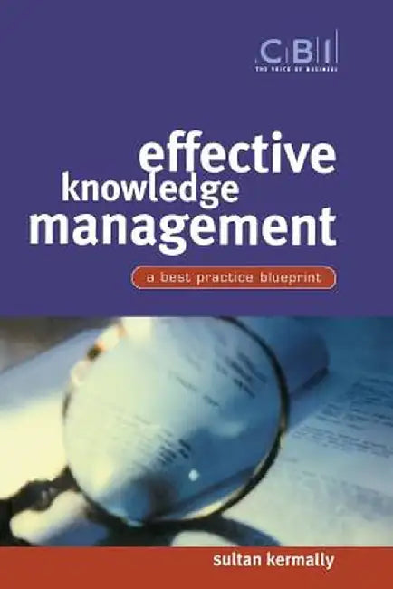 Effective Knowledge Management: A Best Practice Blueprint by Sultan Kermally
