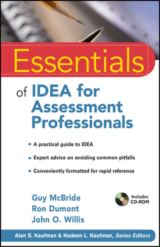 Essentials of Idea for Assessment Professionals by Guy McBride