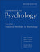 Handbook of Psychology, Volume 2: Research Methods in Psychology by Irving B. Weiner