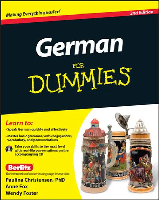 German for Dummies [With CD (Audio)] by Paulina Christensen