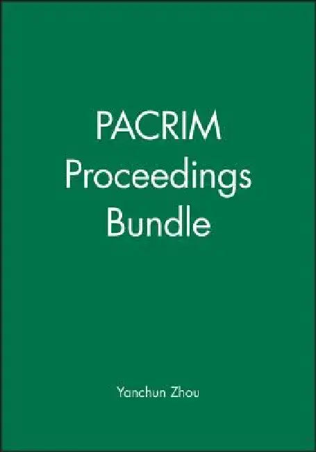 Pacrim Proceedings Bundle by Yanchun Zhou