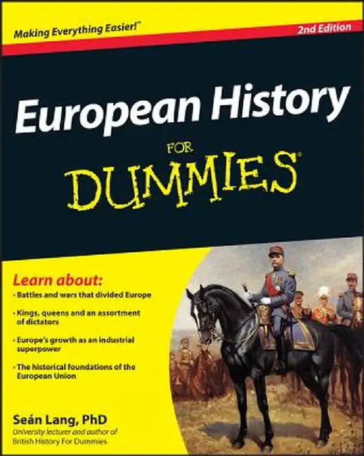 European History for Dummies by Se N. Lang