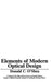 Elements of Modern Optical Design by Donald C. O'Shea
