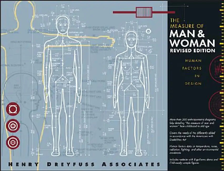 The Measure of Man and Woman: Human Factors in Design [With CDROM] by Alvin R. Tilley
