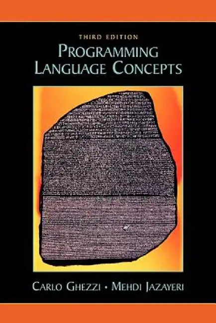 Programming Language Concepts by Carlo Ghezzi