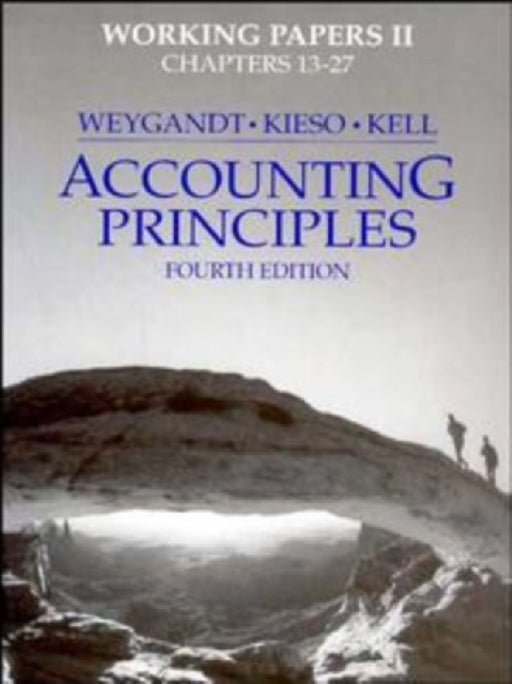 Accounting Principles  by Jerry J. Weygandt