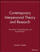 Contemporary Interpersonal Theory and Research: Personality, Psychopathology, and Psychotherapy by Donald J. Kiesler