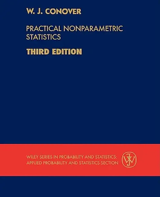 Practical Nonparametric Statistics 3E by W. J. Conover