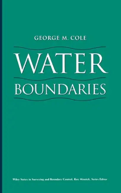Water Boundaries by George M. Cole