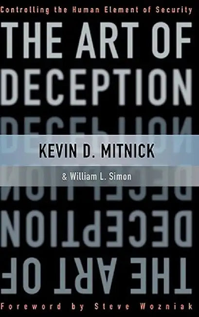 The Art of Deception: Controlling the Human Element of Security by Kevin D. Mitnick