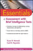 Essentials of Assessment with Brief Intelligence Tests by Susan R. Homack