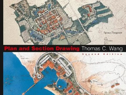 Plan and Section Drawing by Thomas C. Wang