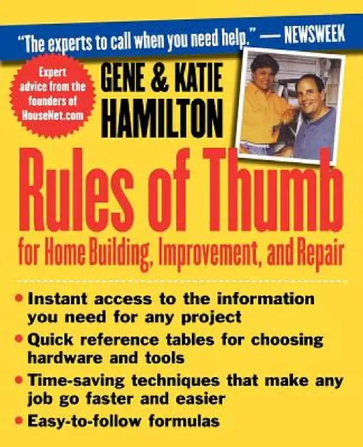 Rules of Thumb for Home Building, Improvement, and Repair by Katie Hamilton
