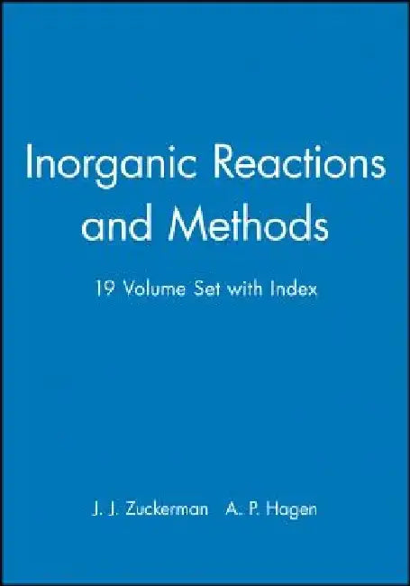 Inorganic Reactions and Methods, Set by J. J. Zuckerman