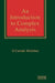 An Introduction to Complex Analysis by O. Carruth McGehee