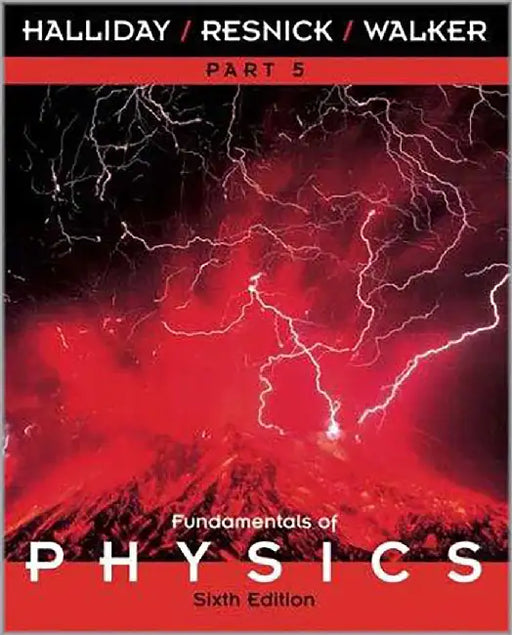 A Study Manual Of Fundamentals Of Physics: Chapters 39-45 (Vol. 5) by David Halliday, Robert Resnick